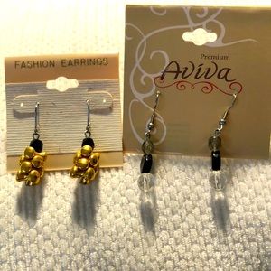 Set of 2 fashion earrings